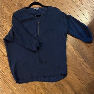 Vince Navy Blouse